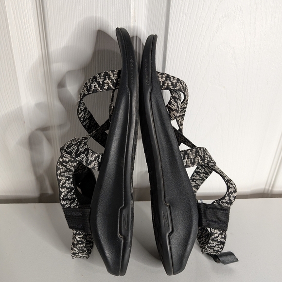 Chaco Z1 Womens Shoes Classic Sports Outdoor Hiking Sandals Size 9 US Black - Picture 8 of 10